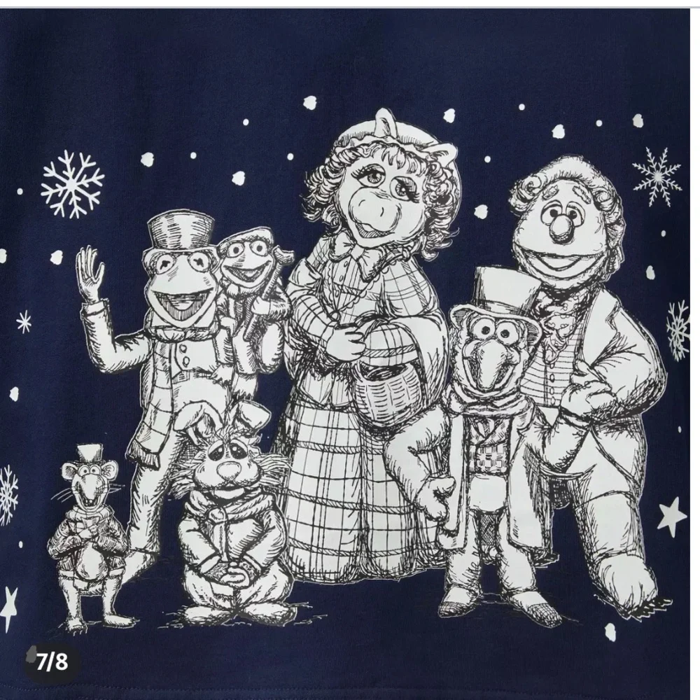 The Muppet Christmas Carol Spirit Jersey for Adults - Picture 7 of 11